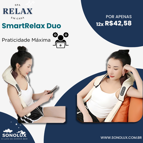 SmartRelax Duo - Massageador de Pescoço e Ombros